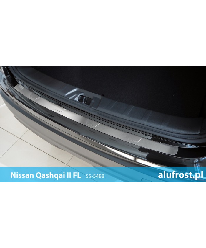 Nakładka na zderzak NISSAN QASHQAI II FL Alufrost