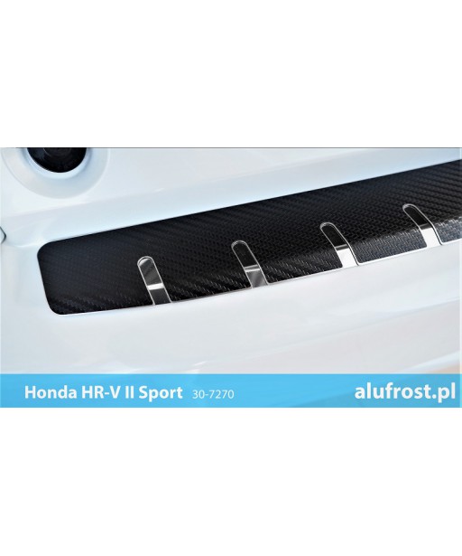 Rear bumper protector + carbon foil HONDA HR-V II SPORT