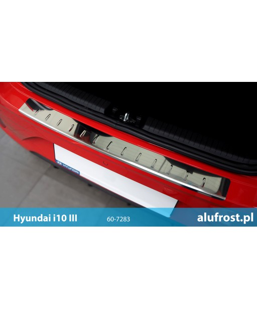 Rear bumper protector (mirror) HYUNDAI i10 III