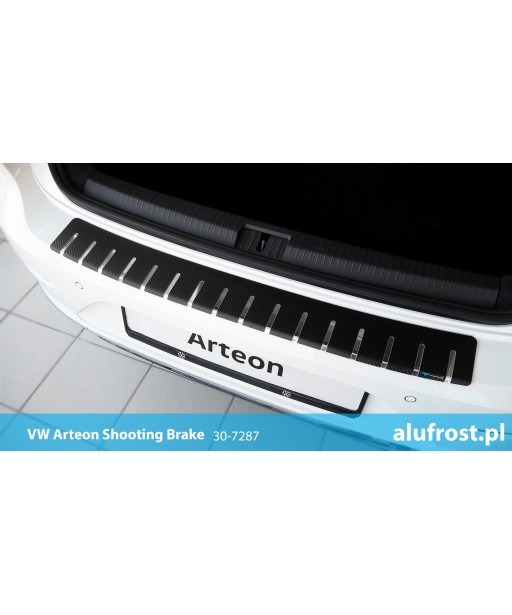 Rear bumper protector + carbon foil VW ARTEON SHOOTING BRAKE (KOMBI)