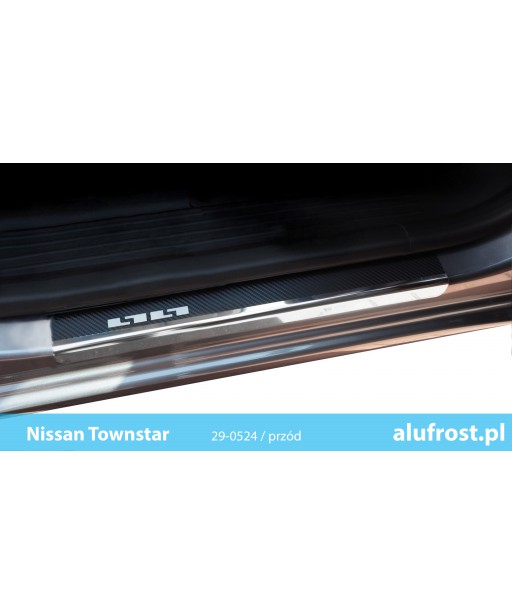Door sills + carbon foil NISSAN TOWNSTAR (passenger car version)