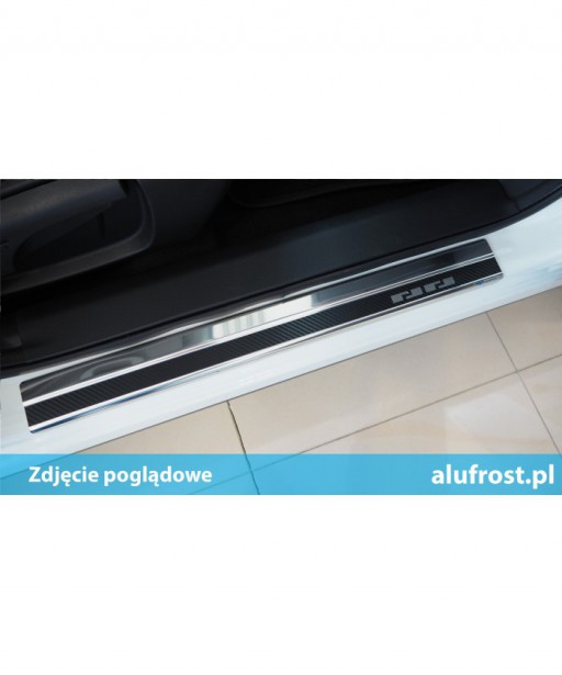 Nakładki progowe + folia karbonowa SEAT ALHAMBRA I