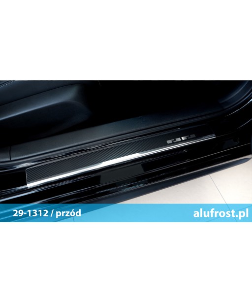 Einstiegsleisten + carbon folie HONDA CIVIC XI 5D / CIVIC XI FL 5D