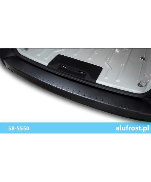 Rear bumper protector (black matt) FIAT SCUDO III