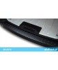 Nakładka z zagięciem na zderzak (aluminium ryflowane, czarny mat) FIAT SCUDO III