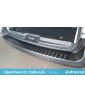 Rear bumper protector + carbon foil OPEL ZAFIRA LIFE