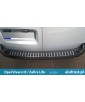 Rear bumper protector + carbon foil OPEL ZAFIRA LIFE