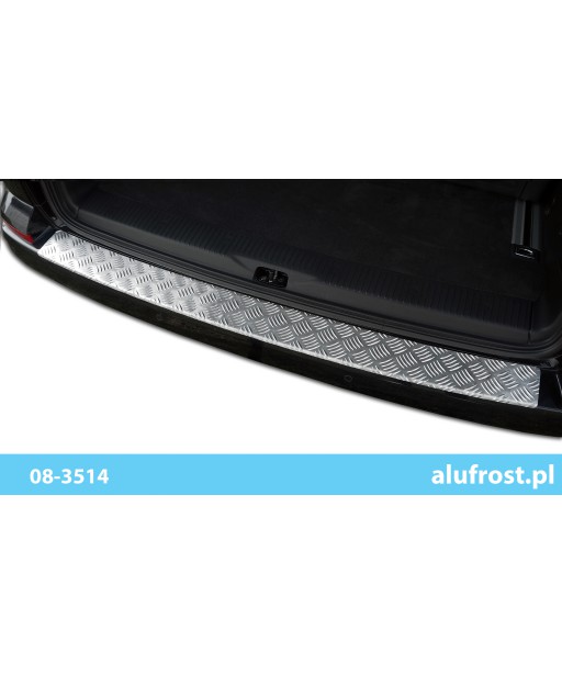 Rear bumper protector (aluminum) VOLKSWAGEN T6 / T6.1 TRANSPORTER (hatch)