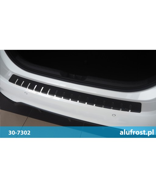 Rear bumper protector + carbon foil HONDA CIVIC XI 5D / CIVIC XI 5D FL