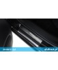 Door sills + carbon foil NISSAN QASHQAI I / II / III / lll FL