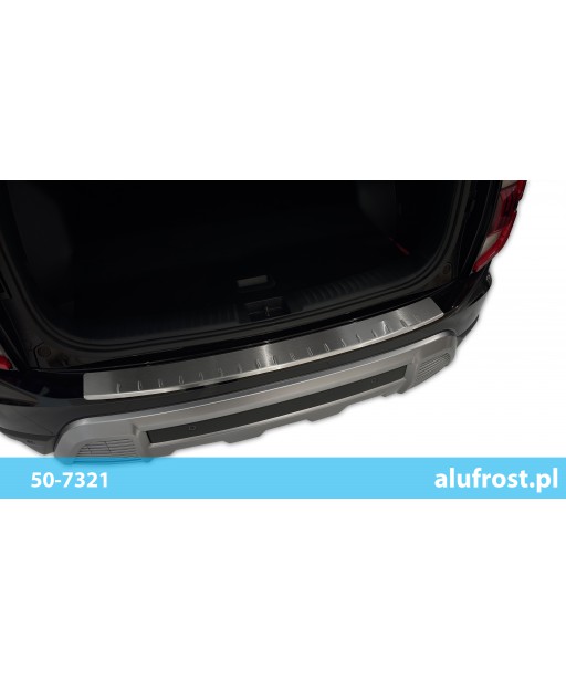 Rear bumper protector (inox) SSANG YONG TORRES