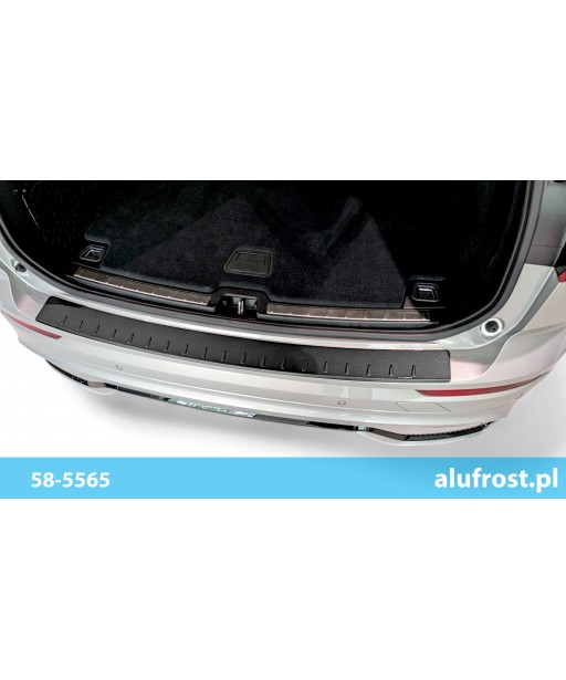Rear bumper protector (black matt) VOLVO XC60 II
