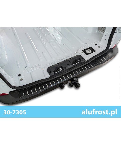 Protection de seuil de chargement + fibre en carbone FORD TRANSIT CUSTOM II / TOURNEO CUSTOM II