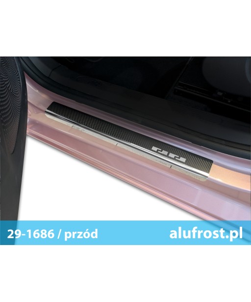 Nakładki progowe + folia karbonowa DONGFENG BOX