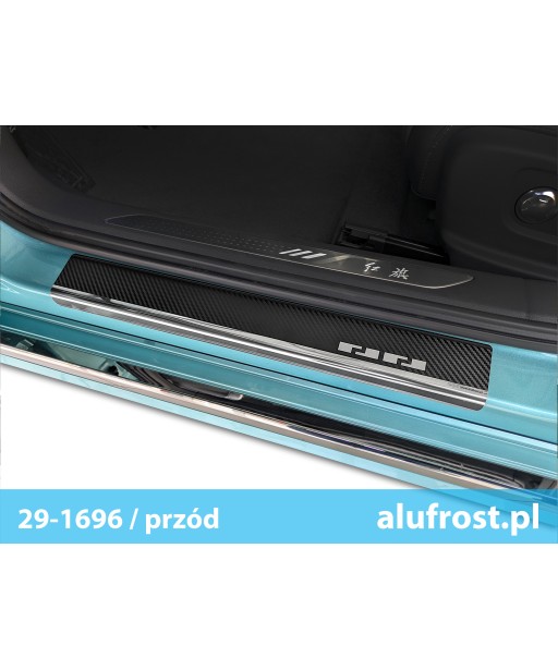 Seuil de porte + fibre en carbone HONGQI H6