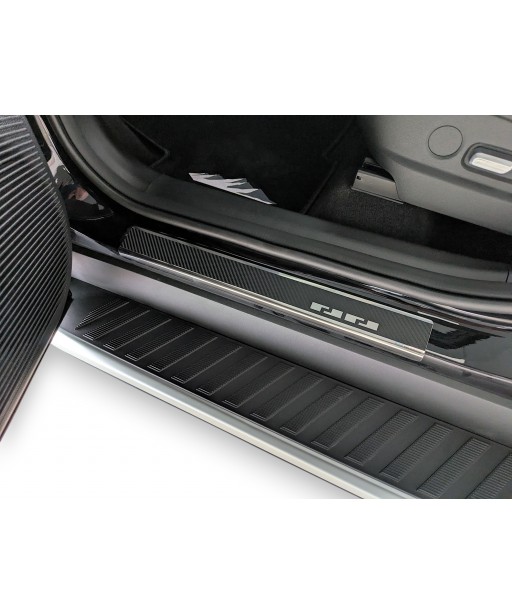Einstiegsleisten + carbon folie BAIC BJ30