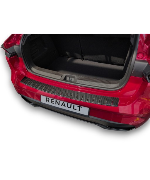 Rear bumper protector + carbon foil RENAULT CLIO VI