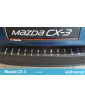 Rear bumper protector + carbon foil MAZDA CX-3