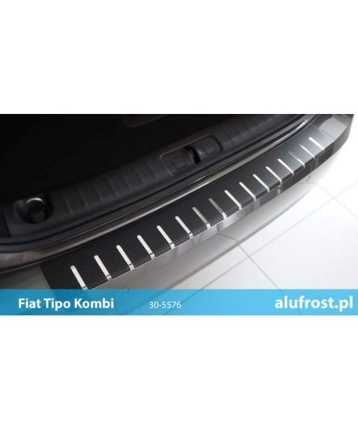 Nakładka na zderzak + folia karbonowa FIAT TIPO KOMBI