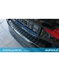 Rear bumper protector + carbon foil FORD FIESTA VIII 5D