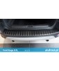 Rear bumper protector + carbon foil FORD KUGA II FL