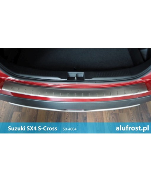 Rear bumper protector (inox) SUZUKI SX4 S-CROSS