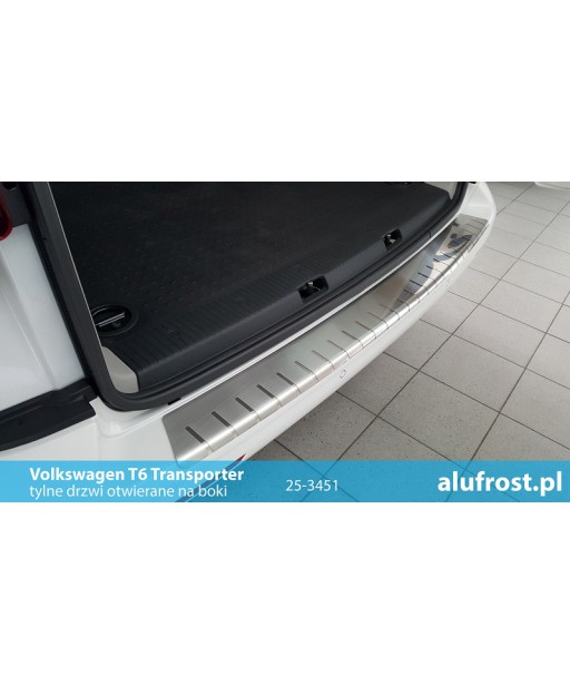 Rear bumper protector VW T6 / T6.1 TRANSPORTER (open sideways)