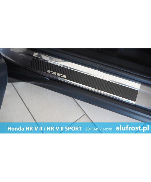 Door sills + carbon foil HONDA HR-V II / HR-V II SPORT